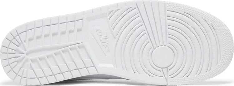 Nike Air Jordan 1 Mid - Triple White - Hectic Kixs