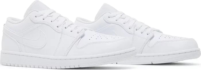 Nike Air Jordan 1 Low - Triple White - Hectic Kixs
