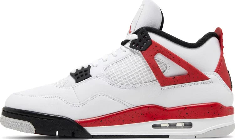 Nike Air Jordan 4 Retro - Red Cement - Hectic Kixs