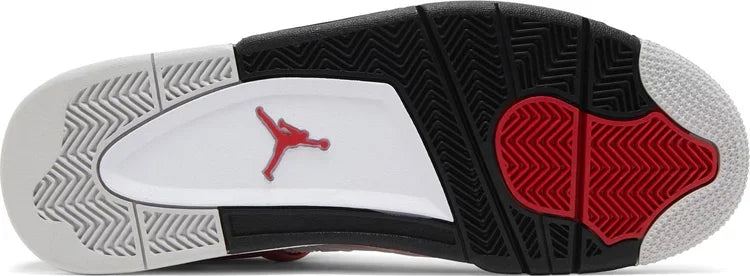 Nike Air Jordan 4 Retro - Red Cement - Hectic Kixs