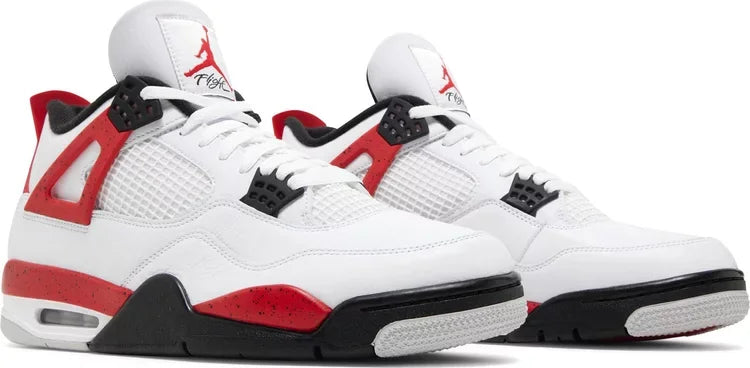 Nike Air Jordan 4 Retro - Red Cement - Hectic Kixs