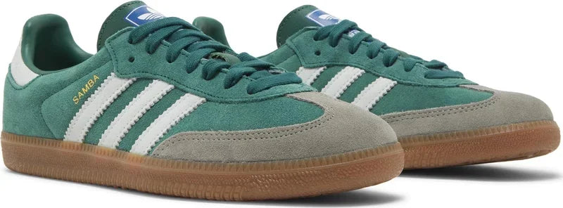 Adidas Samba OG - Collegiate Green Gum Grey Toe - Hectic Kixs