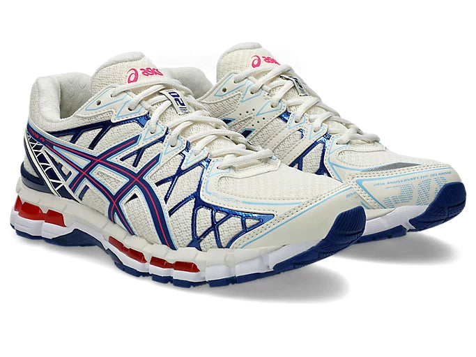 ASICS Gel-Kayano 20 - Cream Blue Red