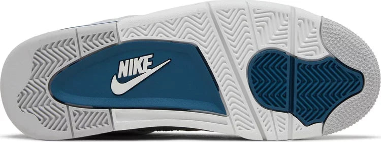 Nike Air Jordan 4 Retro - Military Blue - Hectic Kixs