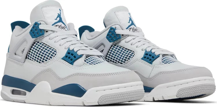 Nike Air Jordan 4 Retro - Military Blue - Hectic Kixs