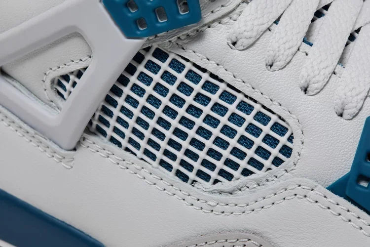Nike Air Jordan 4 Retro - Military Blue - Hectic Kixs