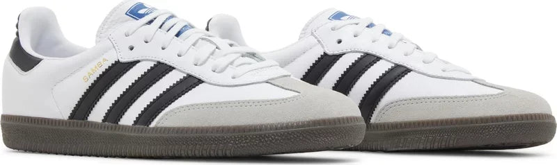 Adidas Samba OG - Cloud White Core Black (GS) - Hectic Kixs