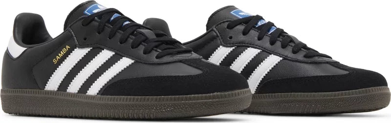 Adidas Samba OG - Black White Gum (GS) - Hectic Kixs
