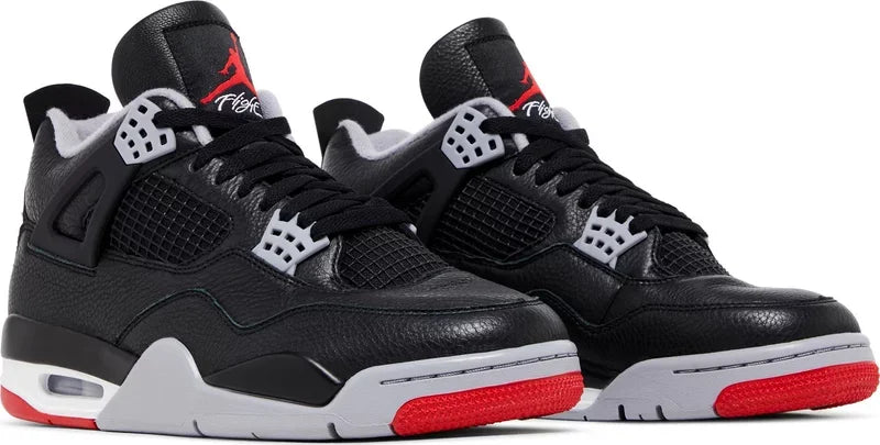 Nike Air Jordan 4 Retro - Bred Reimagined - Hectic Kixs