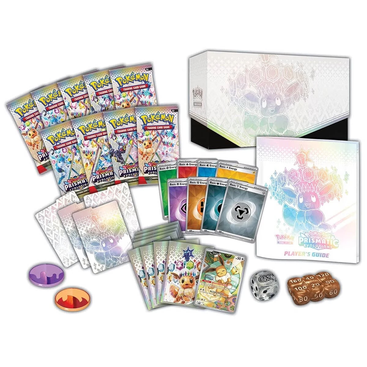 Pokemon TCG: Scarlet & Violet Prismatic Evolutions Elite Trainer Box