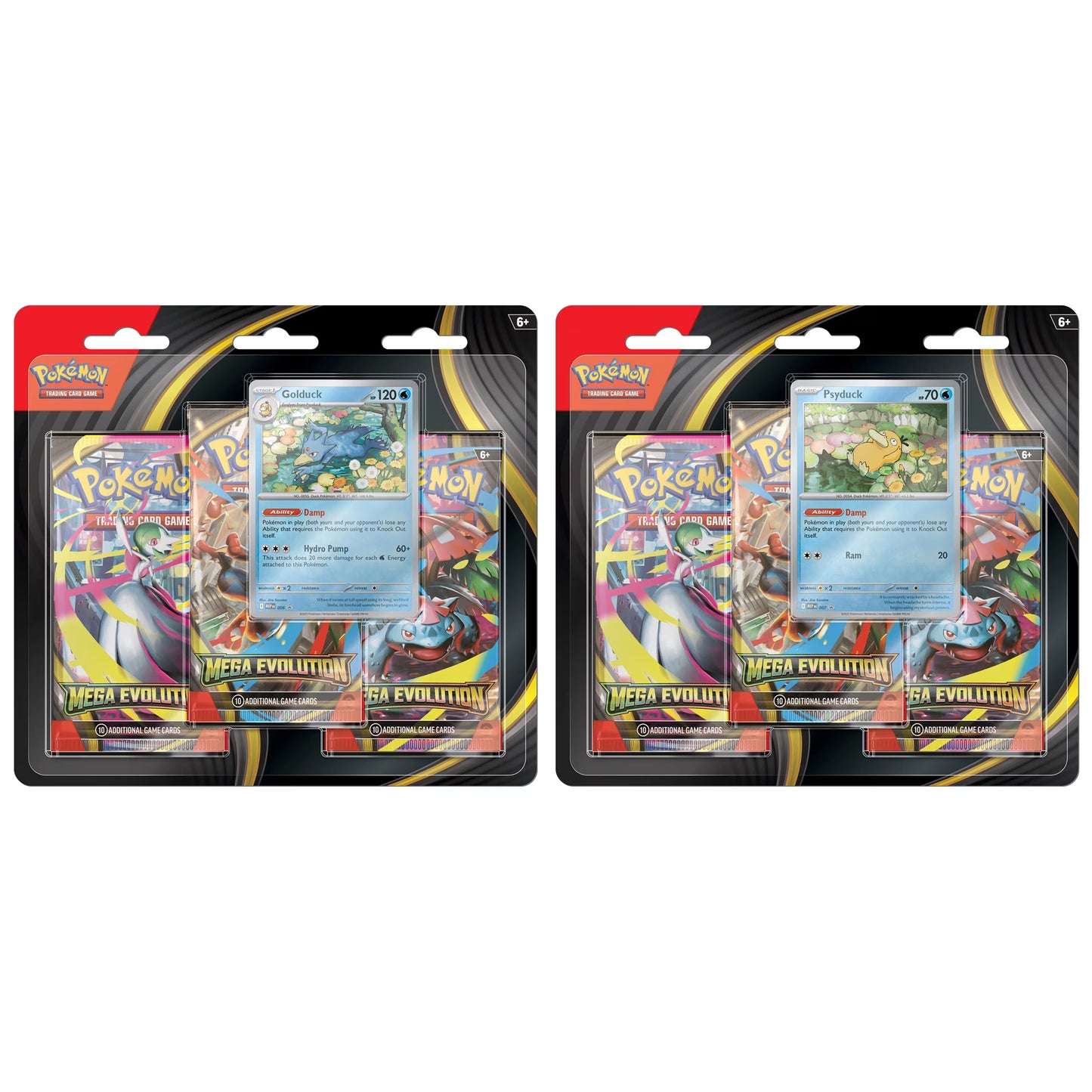 Pokemon TCG: Mega Evolution Three-Booster Blister Pack