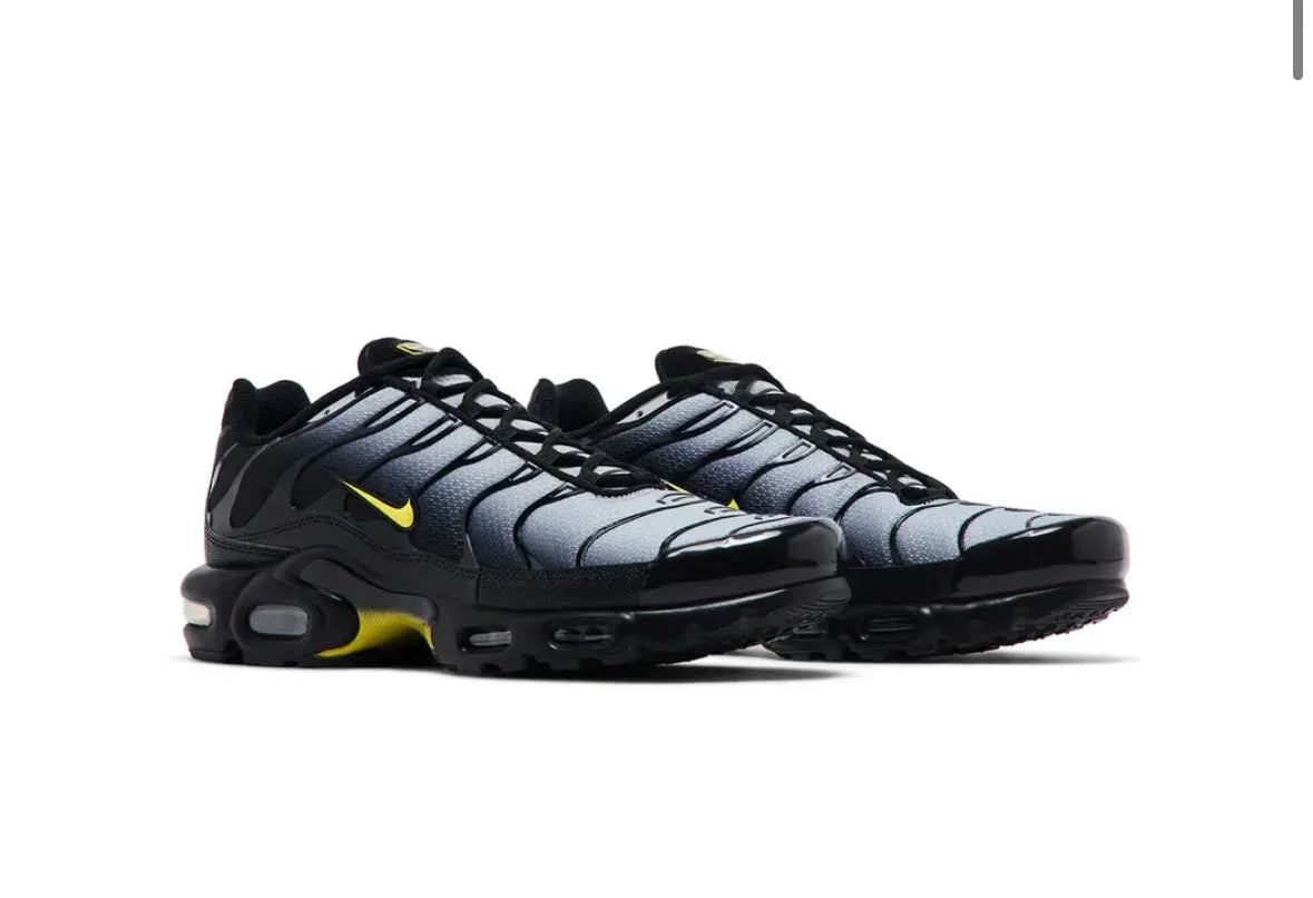 Nike Air Max Plus TN - Black Opti Yellow - Hectic Kixs