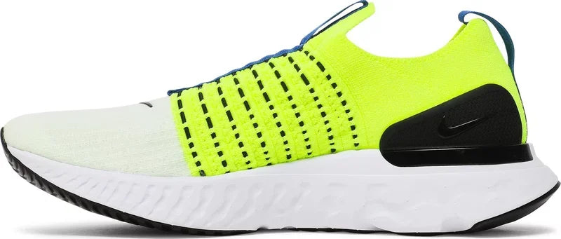Nike React Phantom Run Flyknit 2 - Volt - Hectic Kixs