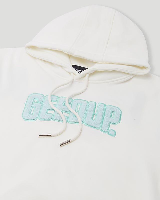 Geedup PFK Hoodie - Bone/Teal - Hectic Kixs