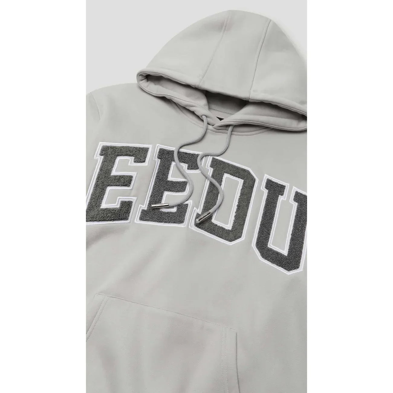 Geedup Team Logo Hoodie - Grey Monogram - Hectic Kixs