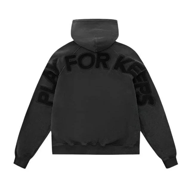 Geedup PFK Hoodie - Vintage Washed Black - Hectic Kixs