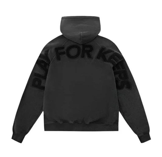 Geedup PFK Hoodie - Vintage Washed Black - Hectic Kixs