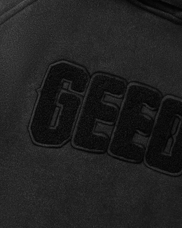 Geedup PFK Hoodie - Vintage Washed Black - Hectic Kixs