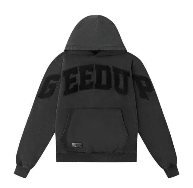 Geedup Team Logo - Vintage Washed Black - Hectic Kixs