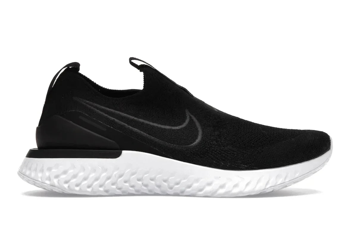 Nike Epic Phantom React Flyknit - Black/White (W) - Hectic Kixs