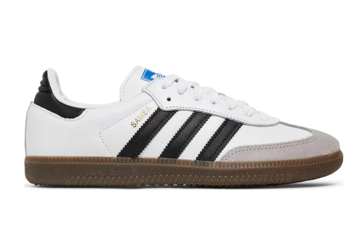 Adidas Samba OG - Cloud White Core Black - Hectic Kixs