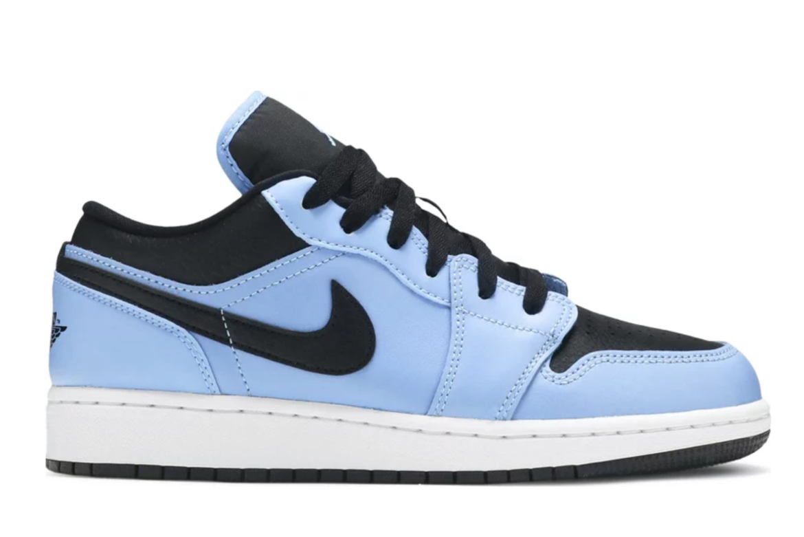 Nike Air Jordan 1 Low University Blue Black GS Hectic Kixs