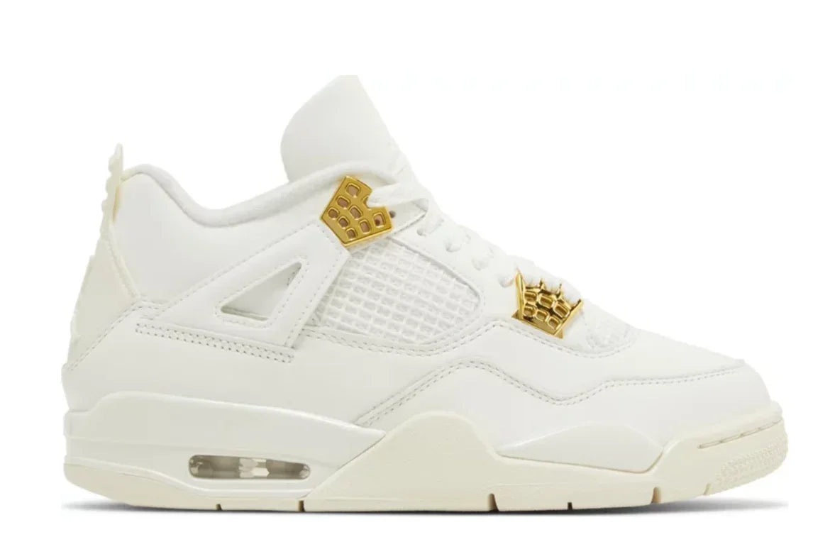 Nike Air Jordan 4 Retro - Metallic Gold (W) - Hectic Kixs