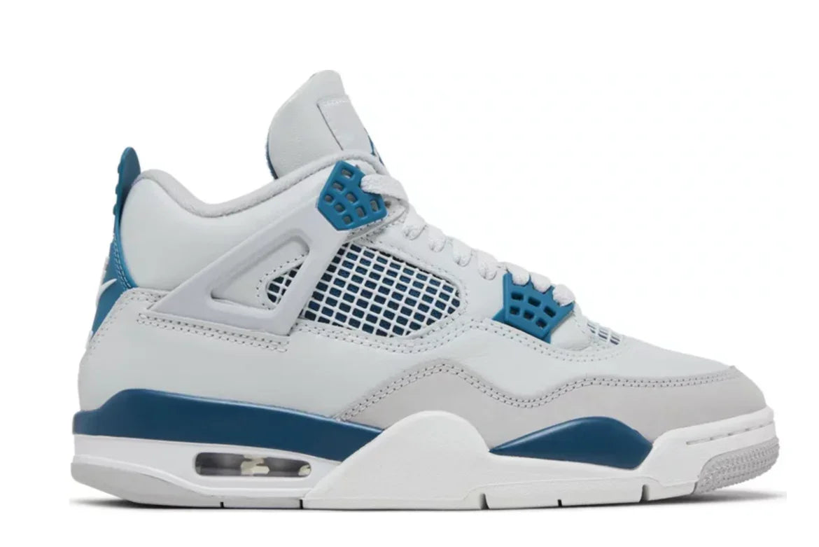 Nike Air Jordan 4 Retro - Military Blue - Hectic Kixs