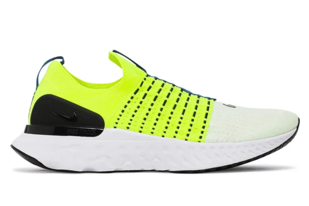 Nike React Phantom Run Flyknit 2 - Volt - Hectic Kixs