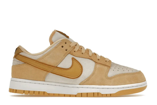 Nike Dunk Low LX - Celestial Gold Suede - Hectic Kixs