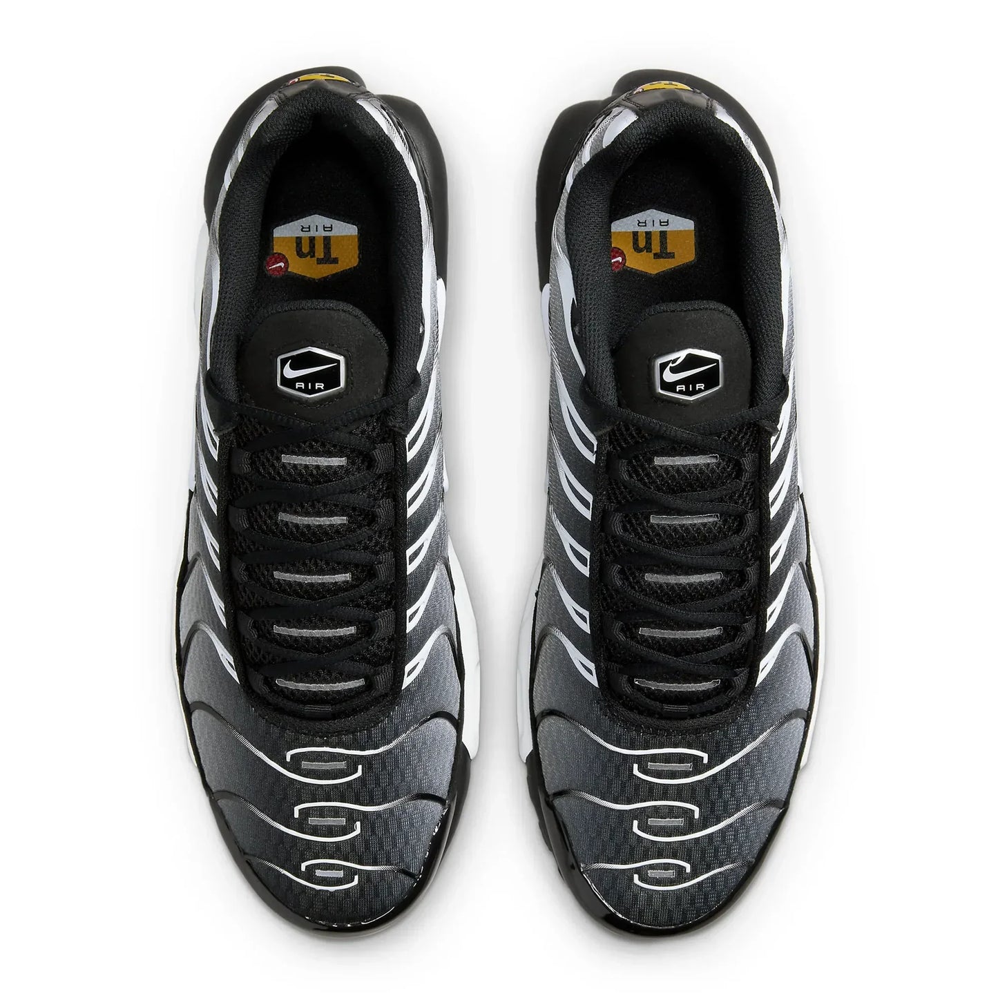 Nike Air Max Plus TN - Black Metallic Silver - Hectic Kixs