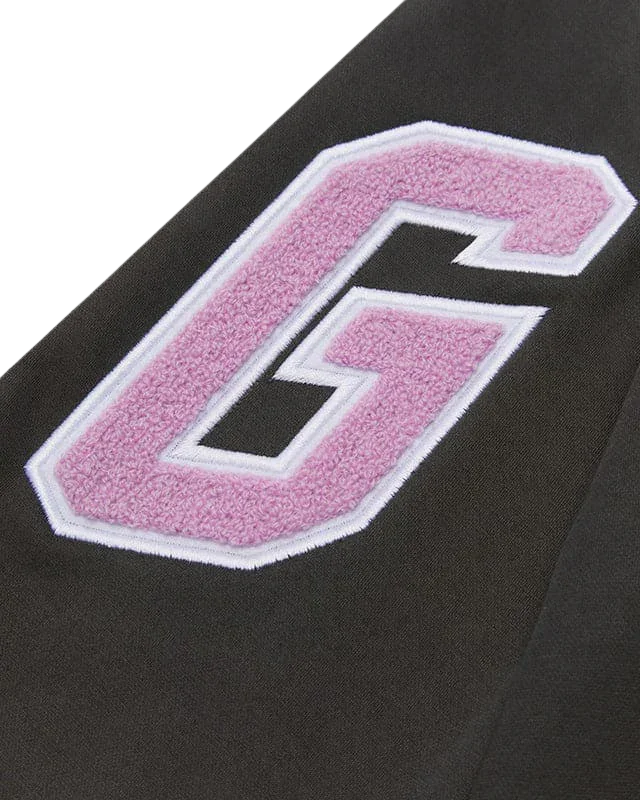 Geedup Team Logo Hoodie - Charcoal Dusty Pink - Hectic Kixs