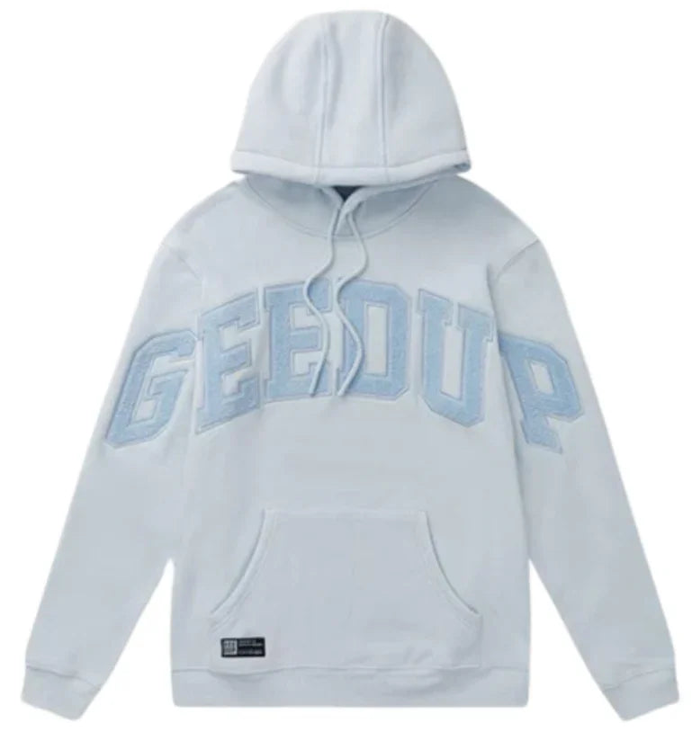 Geedup Team Logo Hoodie - Pale Blue - Hectic Kixs