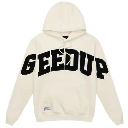 Geedup Team Logo Hoodie - Buttercream/Black - Hectic Kixs