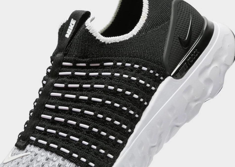 Nike React Phantom Run Flyknit 2 - Black/White (W) - Hectic Kixs
