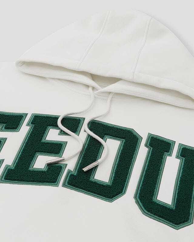 Geedup Team Logo Hoodie - White/Green - Hectic Kixs