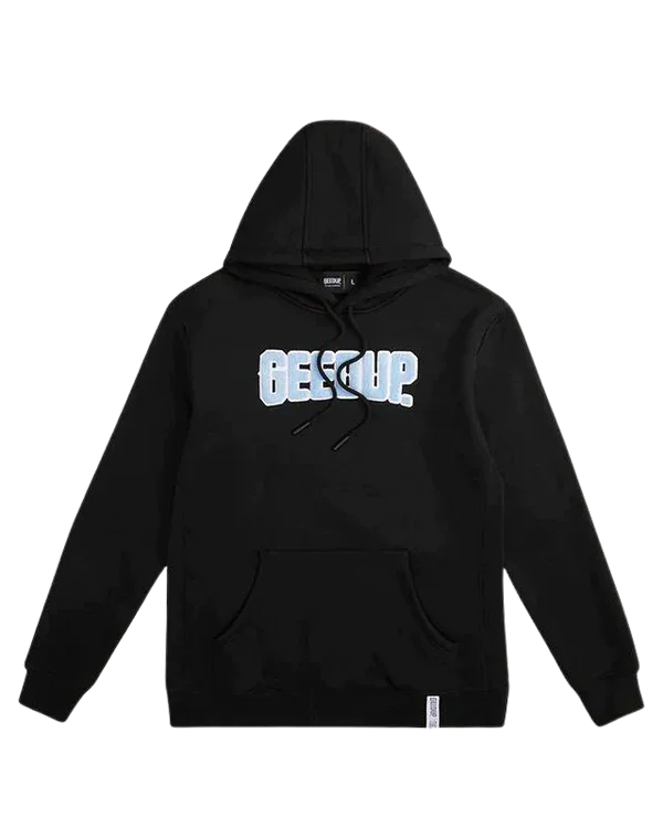 Geedup PFK Hoodie - Black/Baby Blue - Hectic Kixs