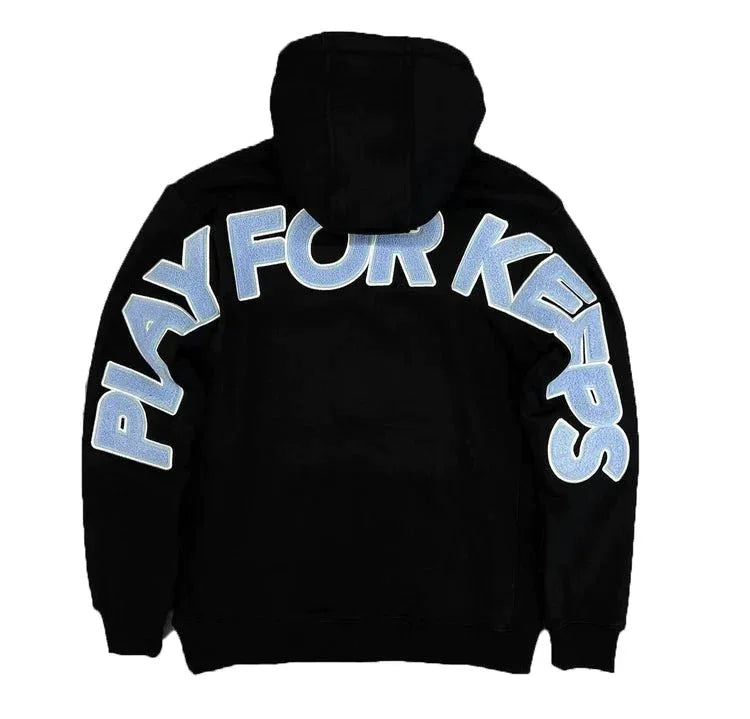 Geedup PFK Hoodie - Black/Baby Blue - Hectic Kixs