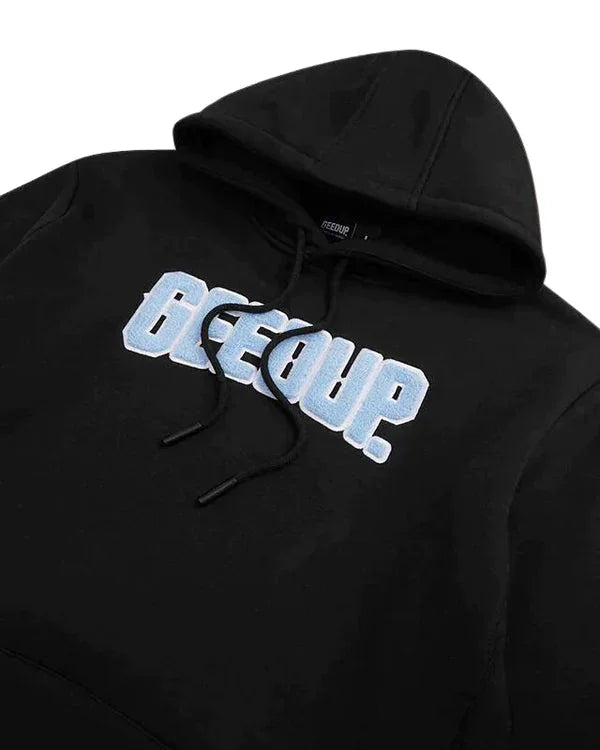 Geedup PFK Hoodie - Black/Baby Blue - Hectic Kixs