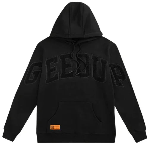 Geedup Team Logo Hoodie - Blackout - Hectic Kixs