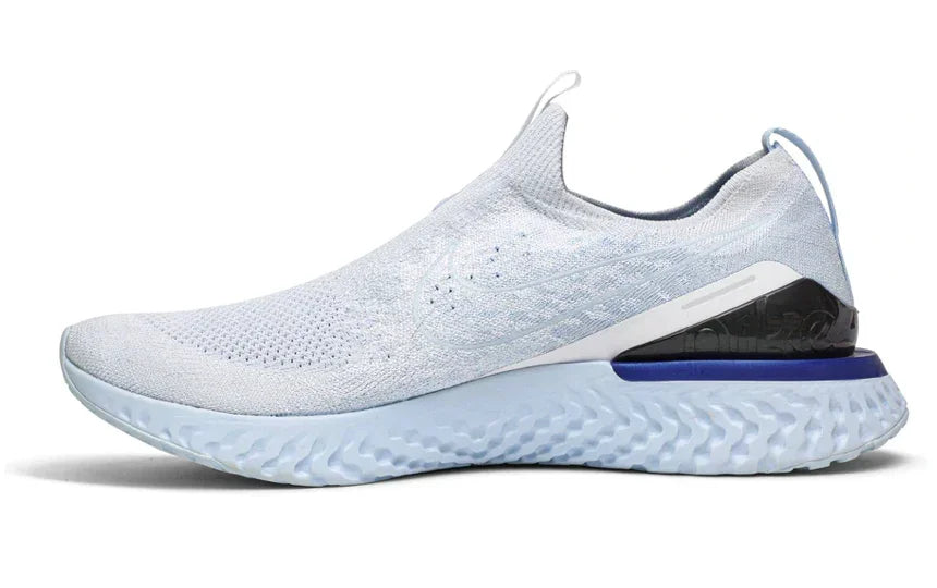 Nike Epic Phantom Run Flyknit - Hydrogen Blue - Hectic Kixs