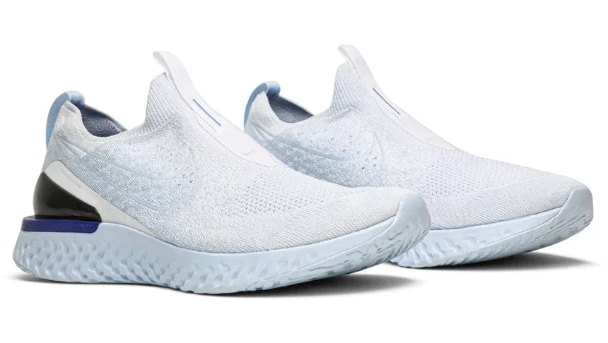 Nike Epic Phantom Run Flyknit - Hydrogen Blue - Hectic Kixs