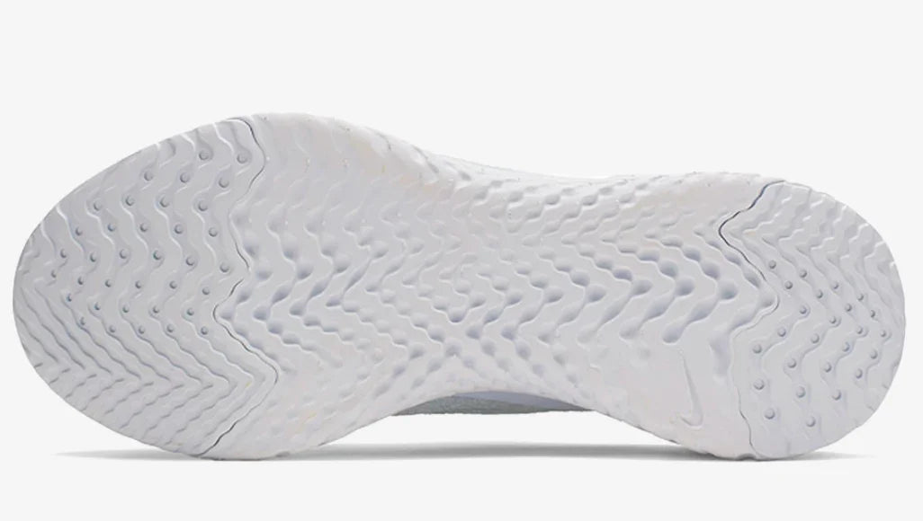 Nike Epic Phantom React Flyknit - Triple White (W) - Hectic Kixs