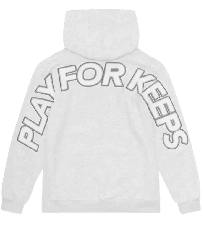 Geedup PFK Hoodie - White/Marle Grey - Hectic Kixs