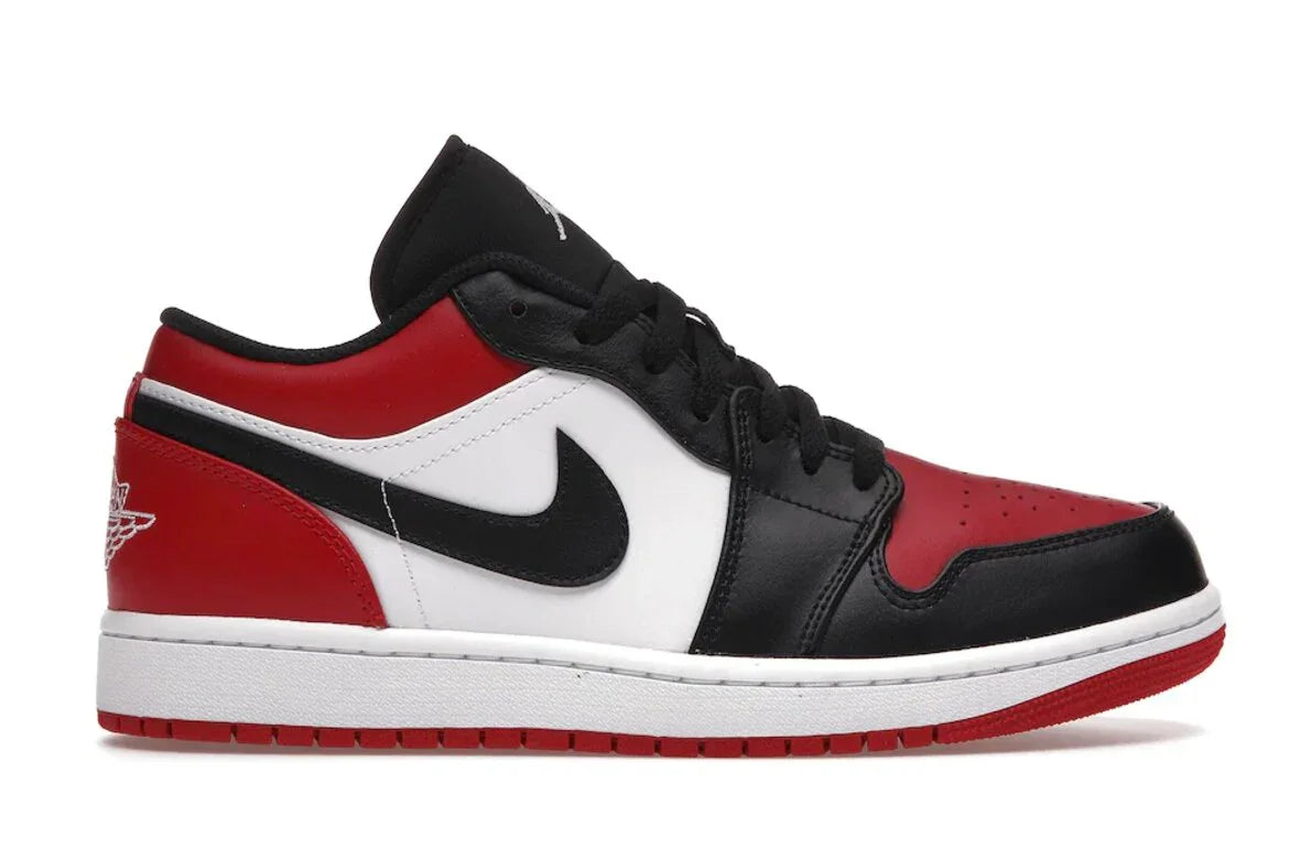 Nike Air Jordan 1 Low - Bred Toe - Hectic Kixs