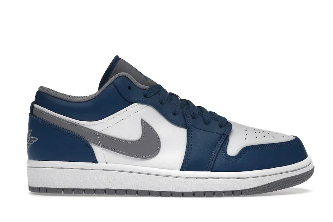 Nike Air Jordan 1 Low - True Blue - Hectic Kixs
