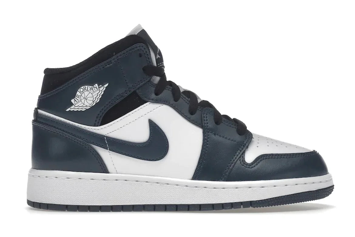 Nike Air Jordan 1 Mid - Armoury Navy (GS) - Hectic Kixs