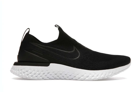Nike Epic Phantom React Flyknit - Black/White - Hectic Kixs