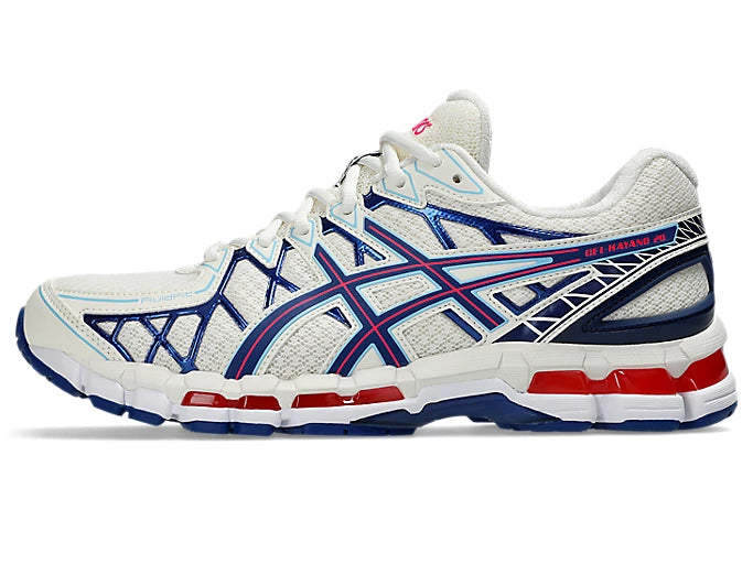 ASICS Gel-Kayano 20 - Cream Blue Red