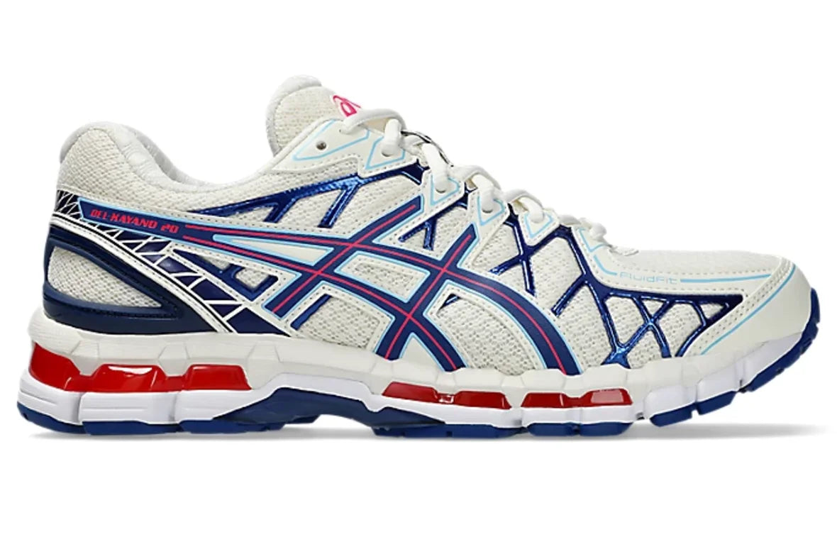 ASICS Gel-Kayano 20 - Cream Blue Red